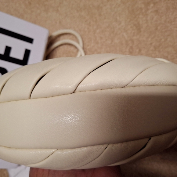 JW Pei Orla Weave Handbag - Cream White- BRAND NEW - Picture 6 of 13